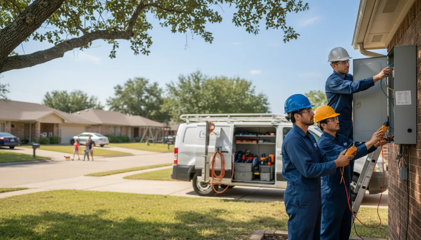 Certified electrician providing emergency electrical services in Stilesville, IN